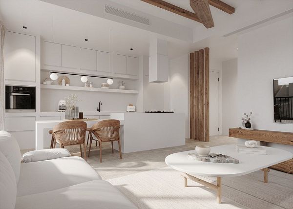 Квартира 3+1 Penthouse 150  м2 c террасой 67 м2 в новом комплексе в Алсанджаке