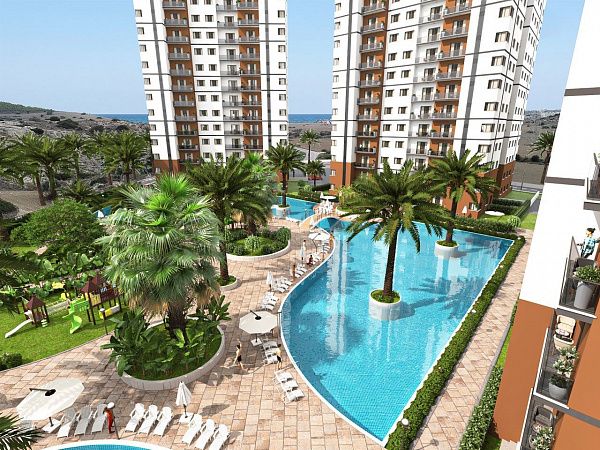 Студия 32м2 в новом комплексе в Боазе