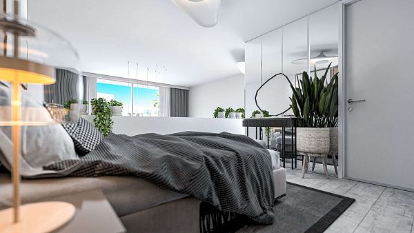 3-комнатные апартаменты loft 105 м2 с террасой 20 м2