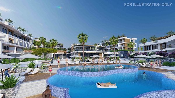 Студия penthouse 34 м2 с террасой на крыше 20 м2 в 350 метрах от моря!