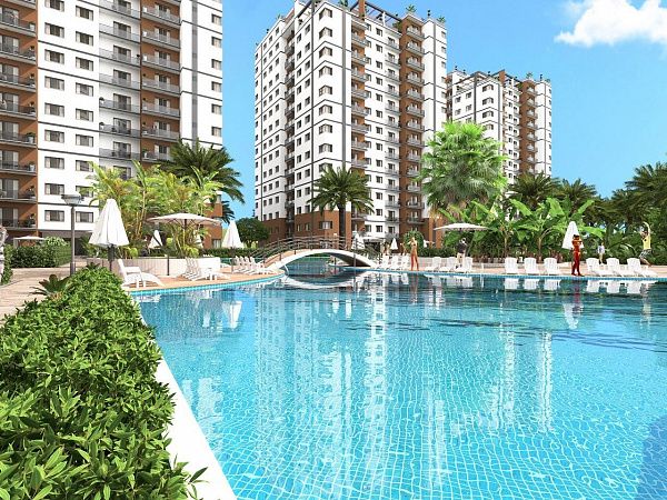Студия 32м2 в новом комплексе в Боазе