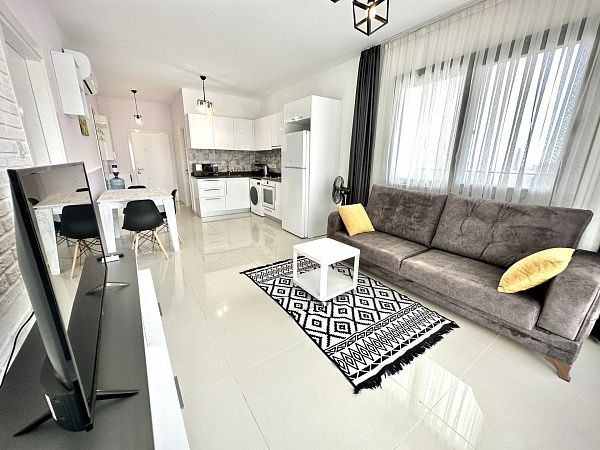 2-комнатные апартаменты 62м2 с террасой 22м2 в курортном комплексе