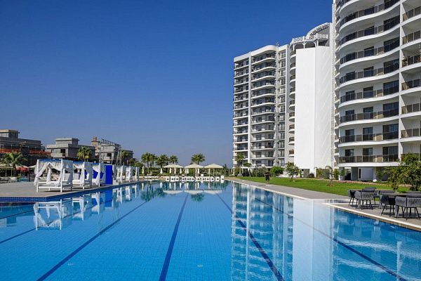 Cтудия 56 м2 с балконом в курортном комплексе 5-звёздочного уровня
