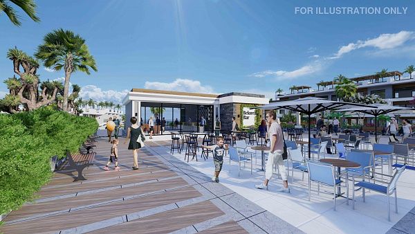 Студия penthouse 34 м2 с террасой на крыше 20 м2 в 350 метрах от моря!