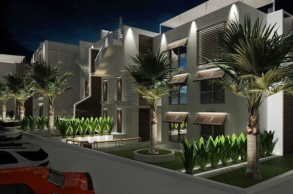 4-комнатные апартаменты loft 114 м2 в красивом комплексе в Эсентепе