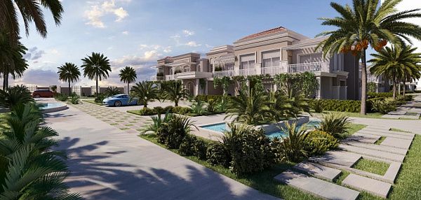 Квартира 3+1 (105 м2) с террасой и собственным садом в Искеле