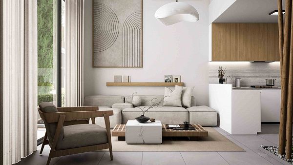 2-комнатные апартаменты loft 98м2 с балконом