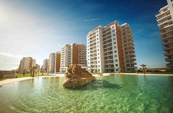 2-комнатные апартаменты 73 м2 с террасой 15 м2 в курортном комплексе
