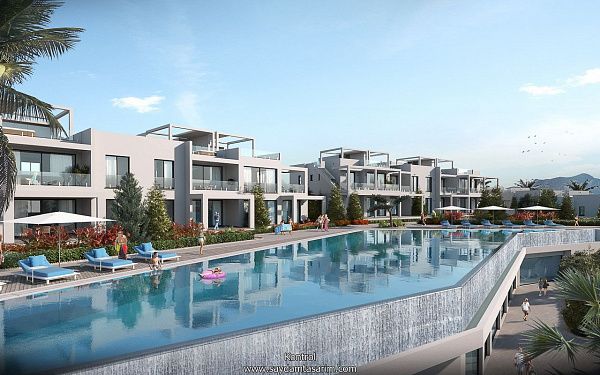 3-комнатные апартаменты 88 м2 с террасой 40 м2 в элитном комплексе в 150 метрах от собственного пляжа
