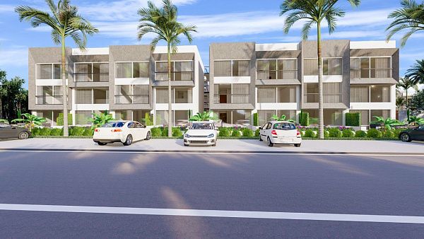 2-комнатные апартаменты loft 56 м2 в новом комплексе в 600 метрах от пляжа