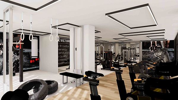2-комнатные апартаменты loft 98м2 с балконом