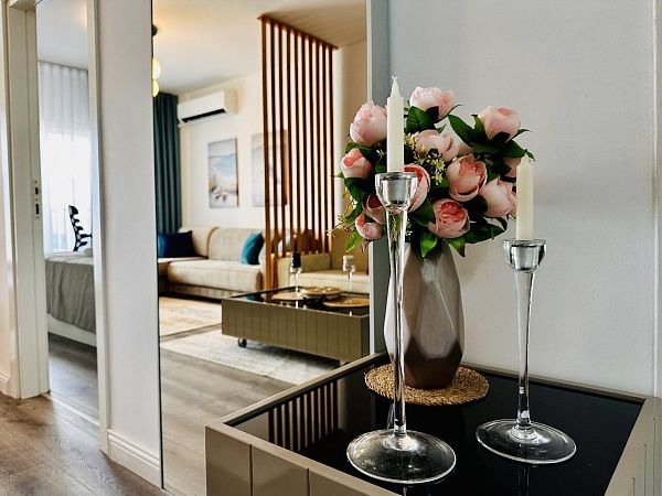 2-комнатные апартаменты 65 м2 с террасой 15 м2 в курортном комплексе