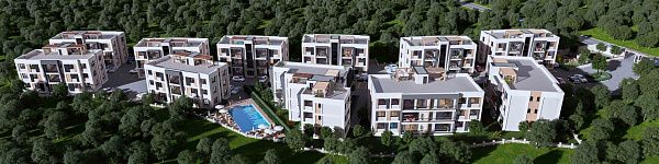 4-комнатные апартаменты 120 м2 с террасой на крыше 
