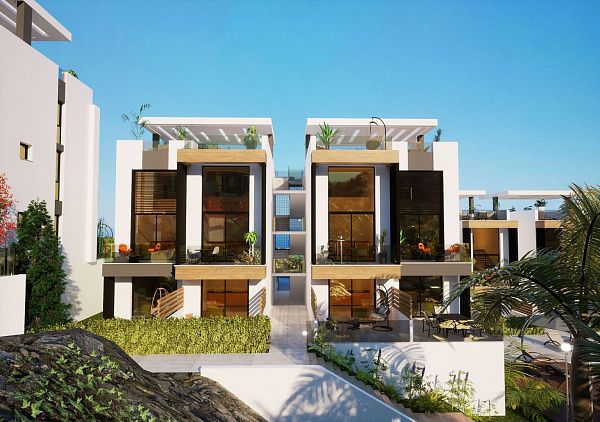 3-комнатный пентхаус loft 70 м2 с террасой на крыше 35 м2 с видами на море!