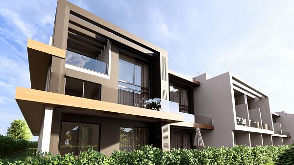 2-комнатный loft-пентхаус 99 м2 с террасой на крыш 68 м2 в Искеле