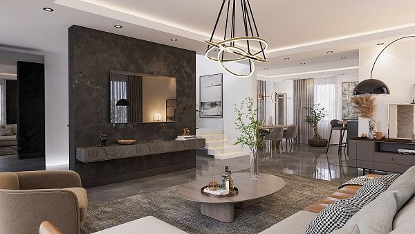 2-комнатные Loft апартаменты 66 м2 в 5 минутах от моря 