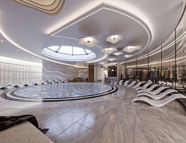 Квартира 2+1 Penthouse 160 м2 с верхней террасой 65 м2  в красивом комплексе в Каршияке
