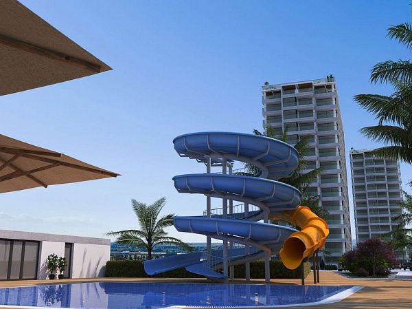 2-комнатные апартаменты 50 м2 с террасой 10 м2 всего в 250 метров до моря!