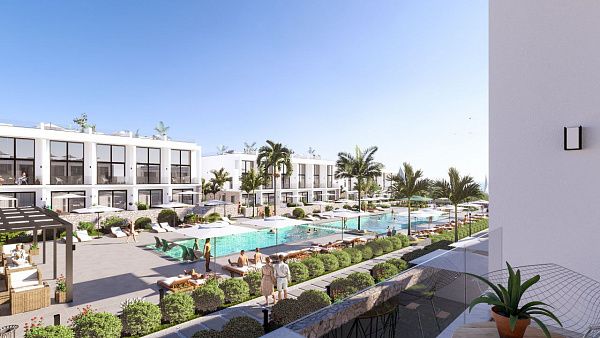 Квартира Loft 1+1 Penthouse 64 м2 с двумя террасами в Бахчели