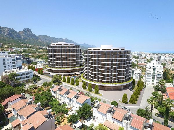 3-комнатные апартаменты 79 м2 в элитном комплексе в центре Кирении