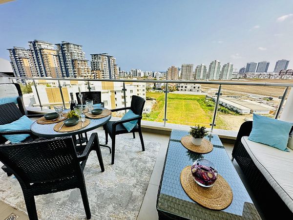 2-комнатные апартаменты 65 м2 с террасой 15 м2 в курортном комплексе
