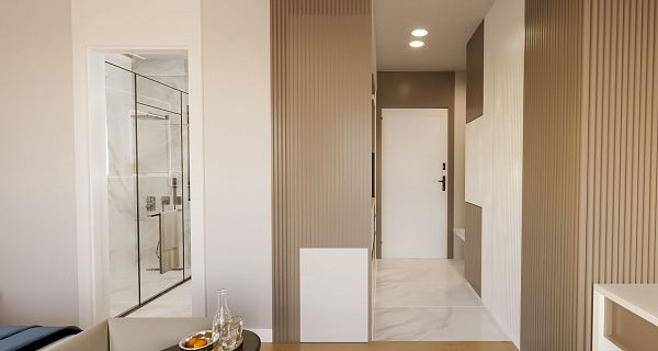 Квартира 3+1 (105 м2) с террасой и собственным садом в Искеле