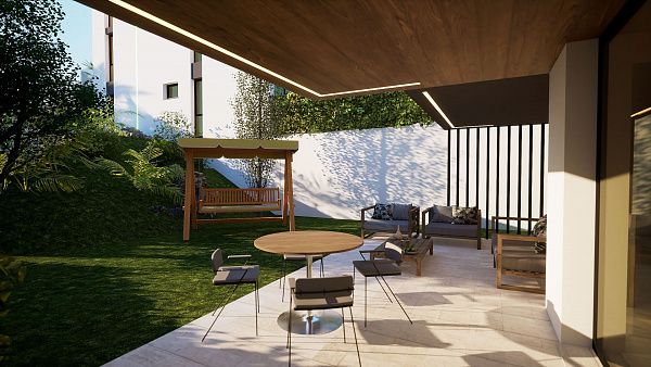 3-комнатный пентхаус loft 70 м2 с террасой на крыше 35 м2 с видами на море!