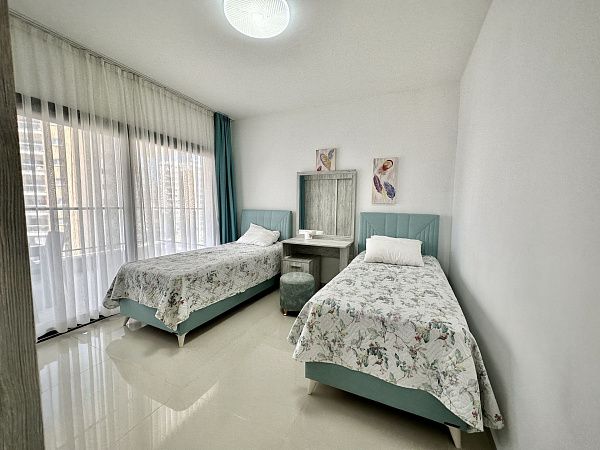 2-комнатные апартаменты 62м2 с террасой 22м2 в курортном комплексе