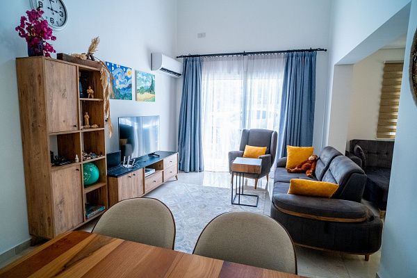 Квартира 3+1 Loft 110 м2 с мебелью и техникой в Алсанджаке