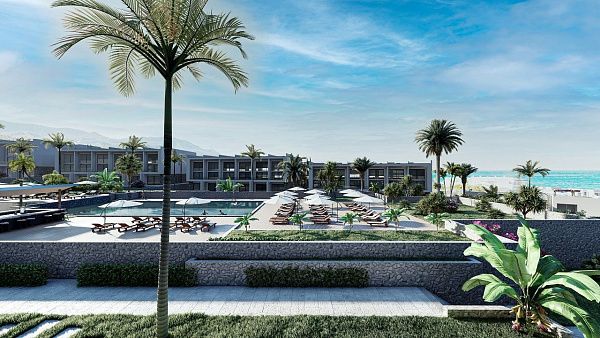 Квартира 1+1 Penthouse 57 м2 в новом комплексе в 200 метрах от моря
