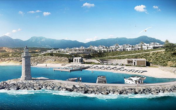 3-комнатные апартаменты 88 м2 с террасой 40 м2 в элитном комплексе в 150 метрах от собственного пляжа