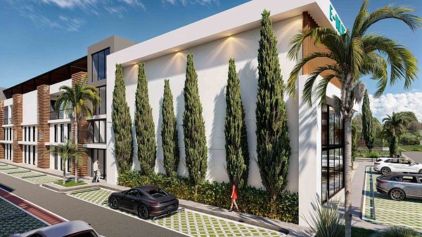 Студия penthouse 50м2 с террасой на крыше 45м2