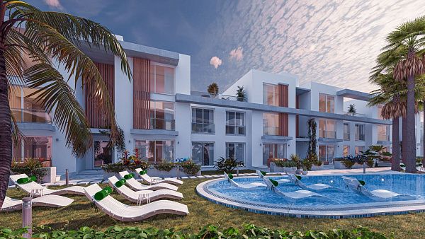 3-комнатные апартаменты loft 125 м2 с террасой в Енибоазичи