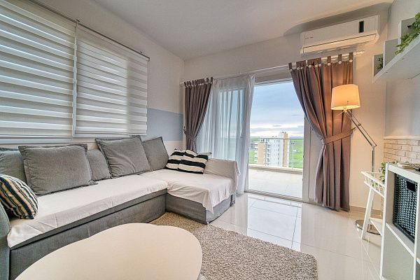 3-комнатные апартаменты 79 м2 с балконом 15 м2 в СПА-комплексе в 600 метрах от песчаного пляжа