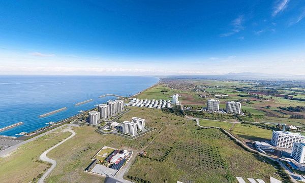 Студия 30 м2 в новом комплексе  в 250 метрах от пляжа
