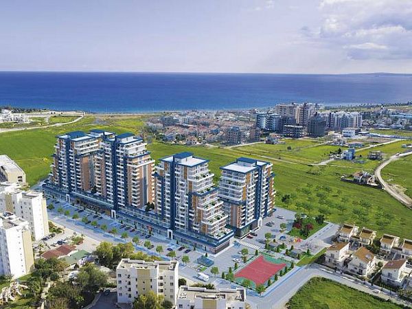 2-комнатные апартаменты 62 м2 с панорамным видом на море