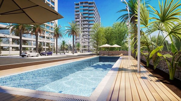 2-комнатные апартаменты 50 м2 с террасой 10 м2 всего в 250 метров до моря!
