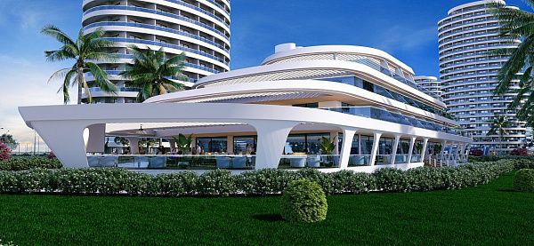 Квартира студия 45 м2 с террасой в элитном комплексе в 800 м от пляжа long beach