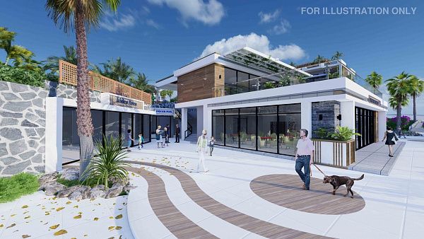 Студия penthouse 34 м2 с террасой на крыше 20 м2 в 350 метрах от моря!