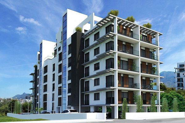 4-комнатная квартира  (Пентхаус 165 м2 ) с террасой 35 м2 в Кирении