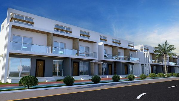 Квартира 1+1 Loft 61 м2 в красивом комплексе рядом с песчаным пляжем 