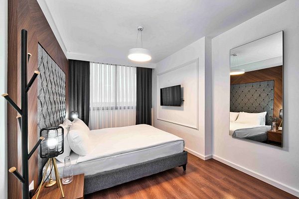 2-комнатные апартаменты 64 м2 с террасой 8,5 м2 и дизайн-пакетом в роскошном комплексе