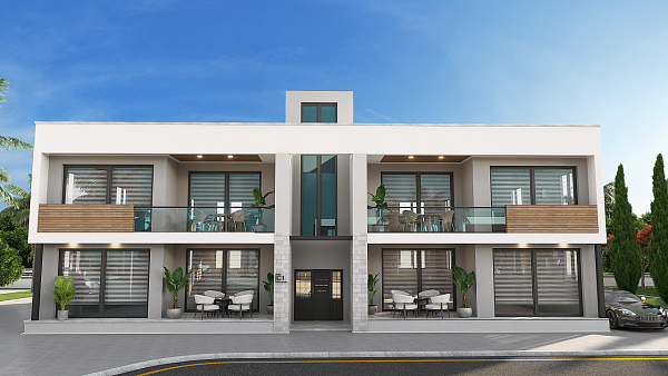 2-комнатные Loft апартаменты 66 м2 в 5 минутах от моря 