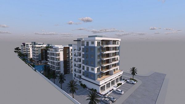 4-комнатные апартаменты 123 м2 с террасой 13 м2 в 950 метрах от песчаного пляжа