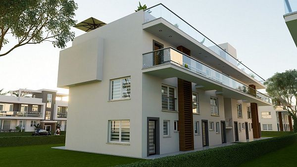 Квартира 1+1 Loft 61 м2 в красивом комплексе рядом с песчаным пляжем 