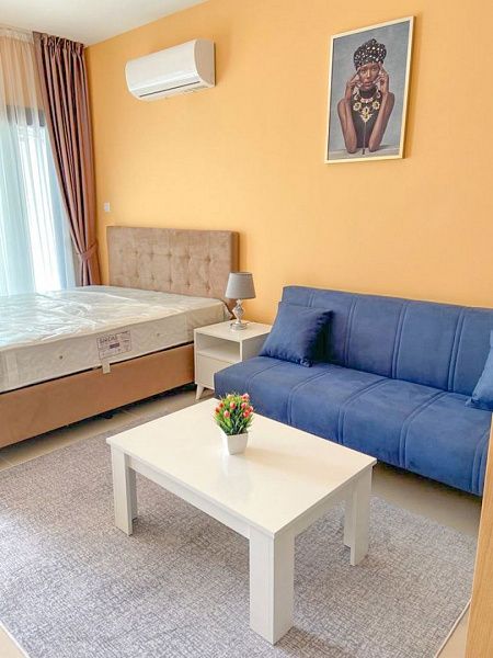 Студия 42 м2 с террасой 8 м2 в курортном комплексе