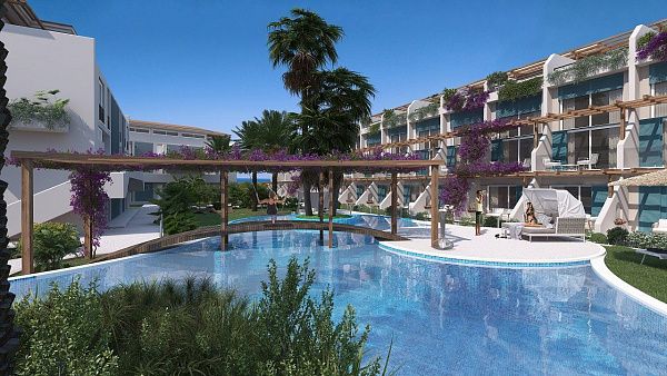3- комнатная квартира (Loft) 70 м2 c большой террасой на крыше в новом комплексе
