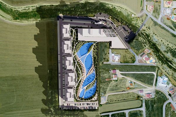 2-комнатные апартаменты 69 м2 с видом на море в 600 метрах от пляжа "Лонг бич"