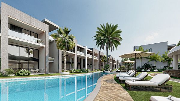 Квартира 2+1 Penthouse 160 м2 с верхней террасой 65 м2  в красивом комплексе в Каршияке