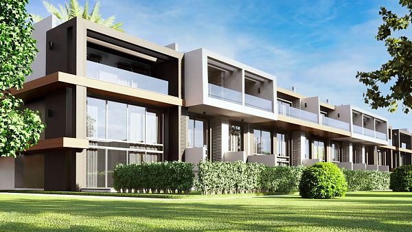 Студия 58 м2 с балконом в 800 м от пляжа